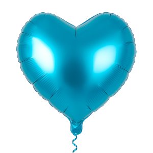 Globo Corazon Celeste para desayunos a domicilio