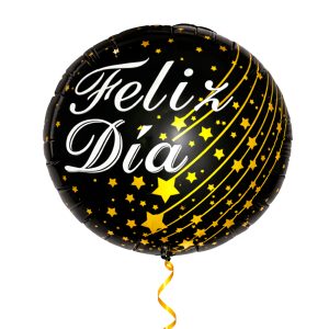 Globo feliz día para desayunos a domicilio